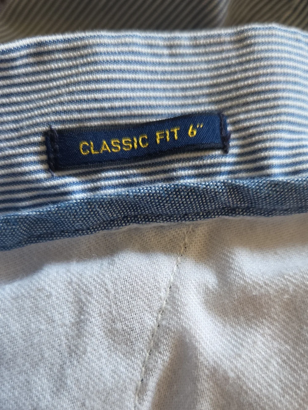 Polo Ralph Lauren Seersucker Shorts, Size 36, Classic Fit